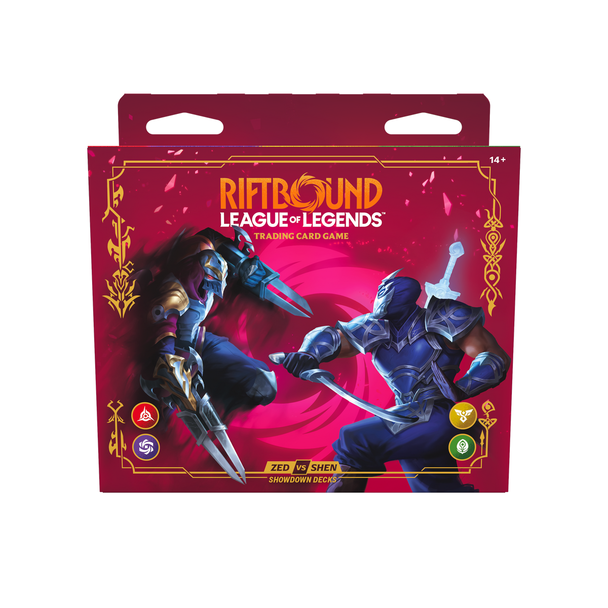 Riftbound Vendetta Showdown Decks Zed vs Shen – package