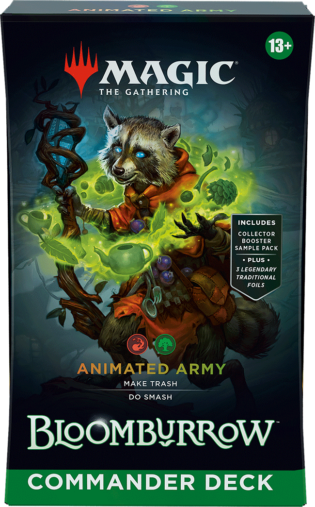 Magic: The Gathering Bloomburrow Commander Deck – Animated Army