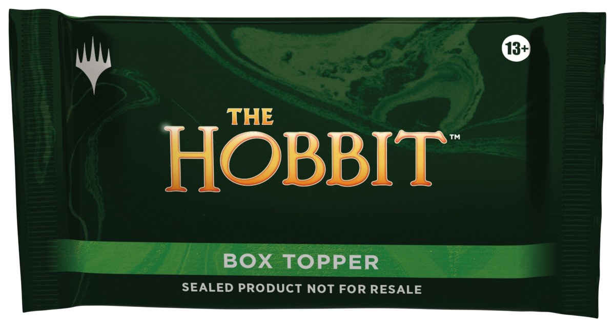 Magic: The Gathering The Hobbit Play Booster Box – box topper