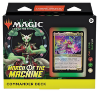 March of the Machine Commander Deck Call for Backup – box front