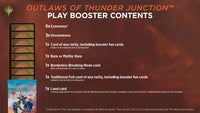 Magic: The Gathering Outlaws of Thunder Junction Play Booster – Play Booster breakdown (what's inside a pack)
