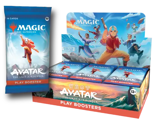 Magic: The Gathering Avatar: The Last Airbender Play Booster – Play Booster Box (30 packs)