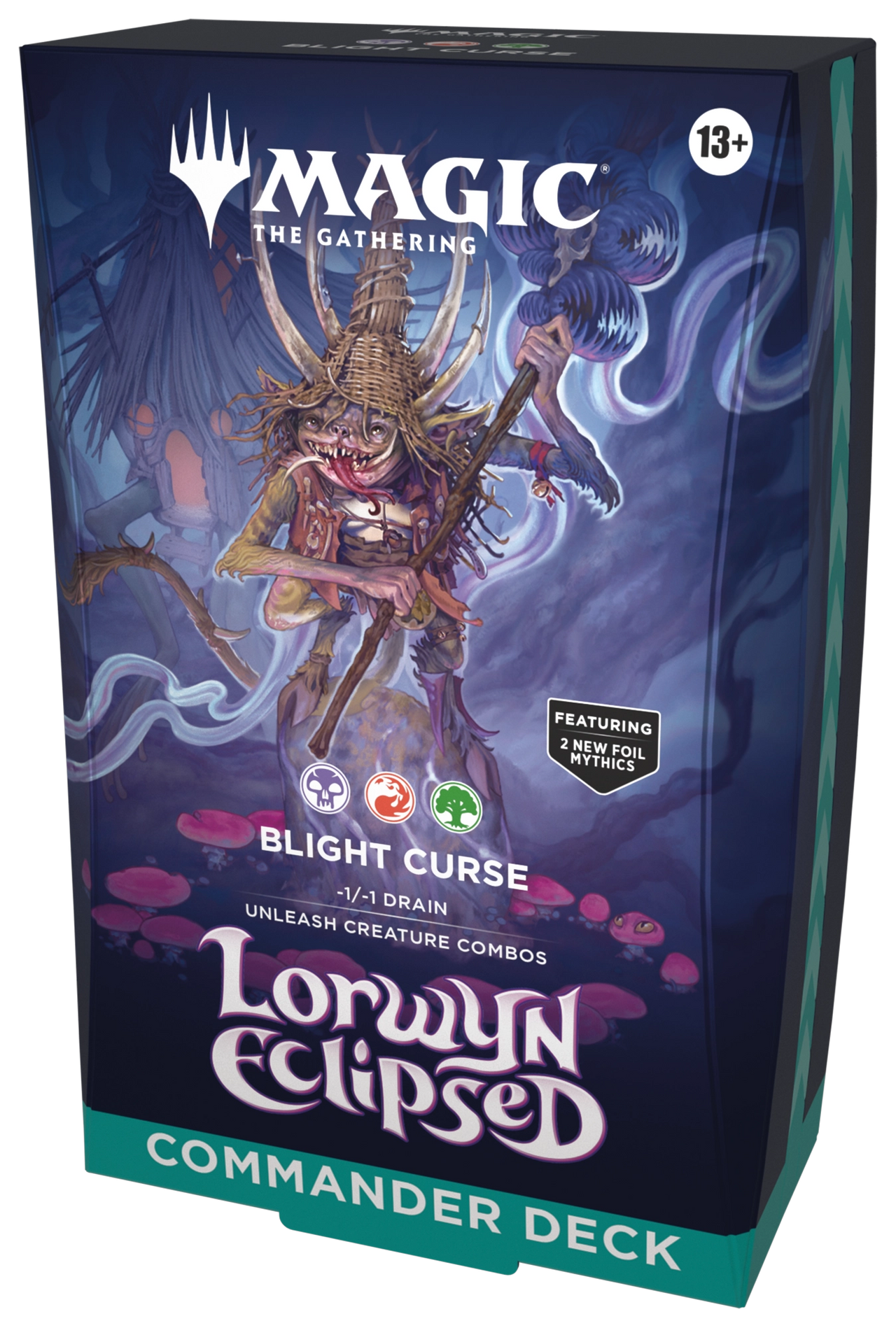 Magic: The Gathering Lorwyn Eclipsed Commander Deck – Blight Curse