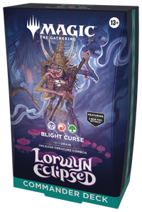 Magic: The Gathering Lorwyn Eclipsed Commander Deck – Blight Curse