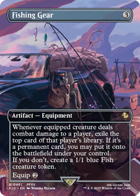 Magic: The Gathering FINAL FANTASY Camp Comrades Scene Box – borderless foil scene card 5