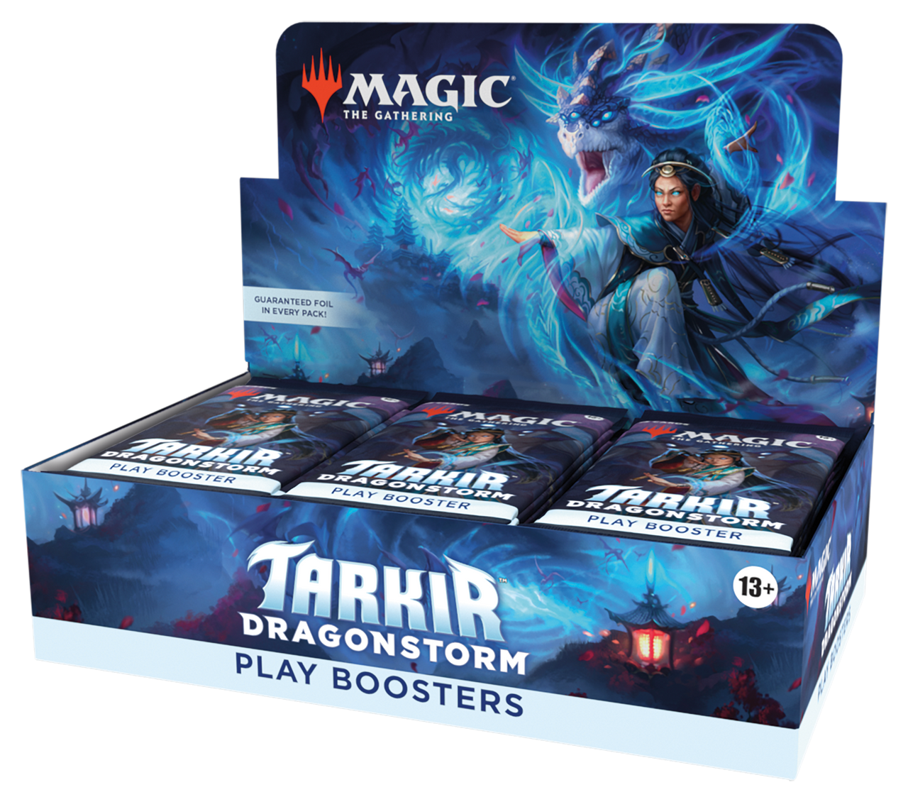 Magic: The Gathering Tarkir: Dragonstorm Play Booster Box – display box (30 packs)