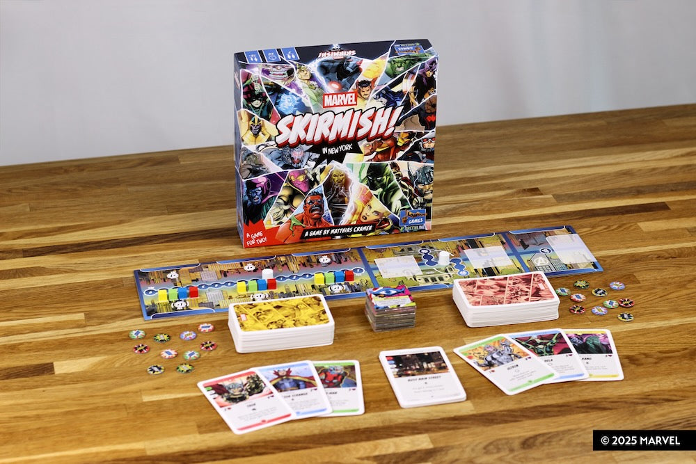 MARVEL: Skirmish! In New York – components