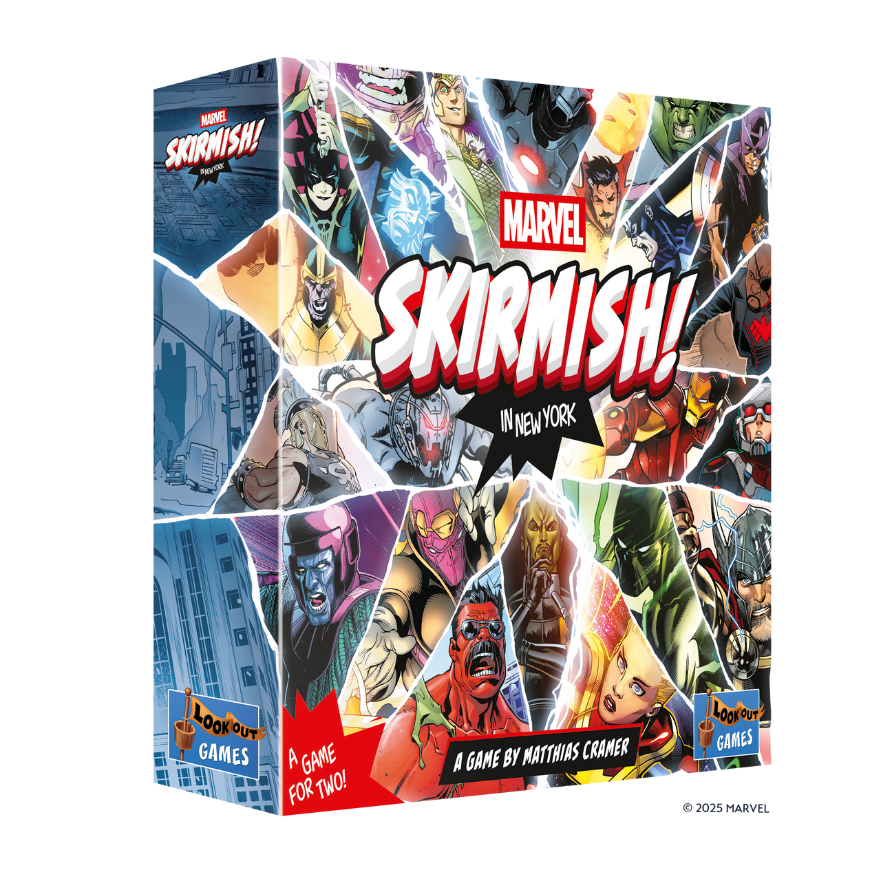 MARVEL: Skirmish! In New York – 3D box front