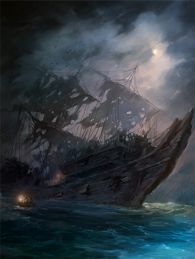 Ghosts of Saltmarsh Limited Edition Cover – official image 3