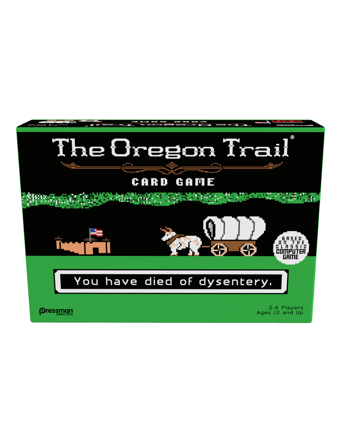 The Oregon Trail Card Game – box