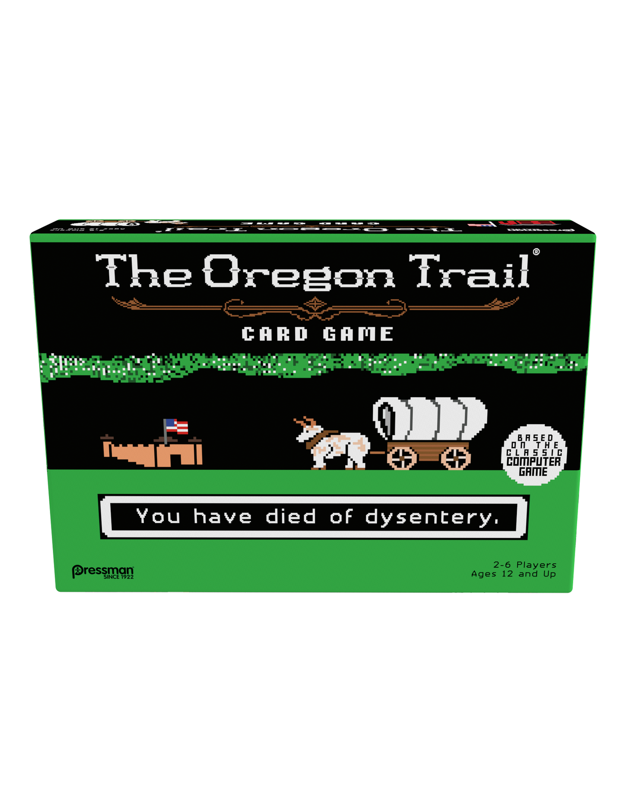 The Oregon Trail Card Game – box