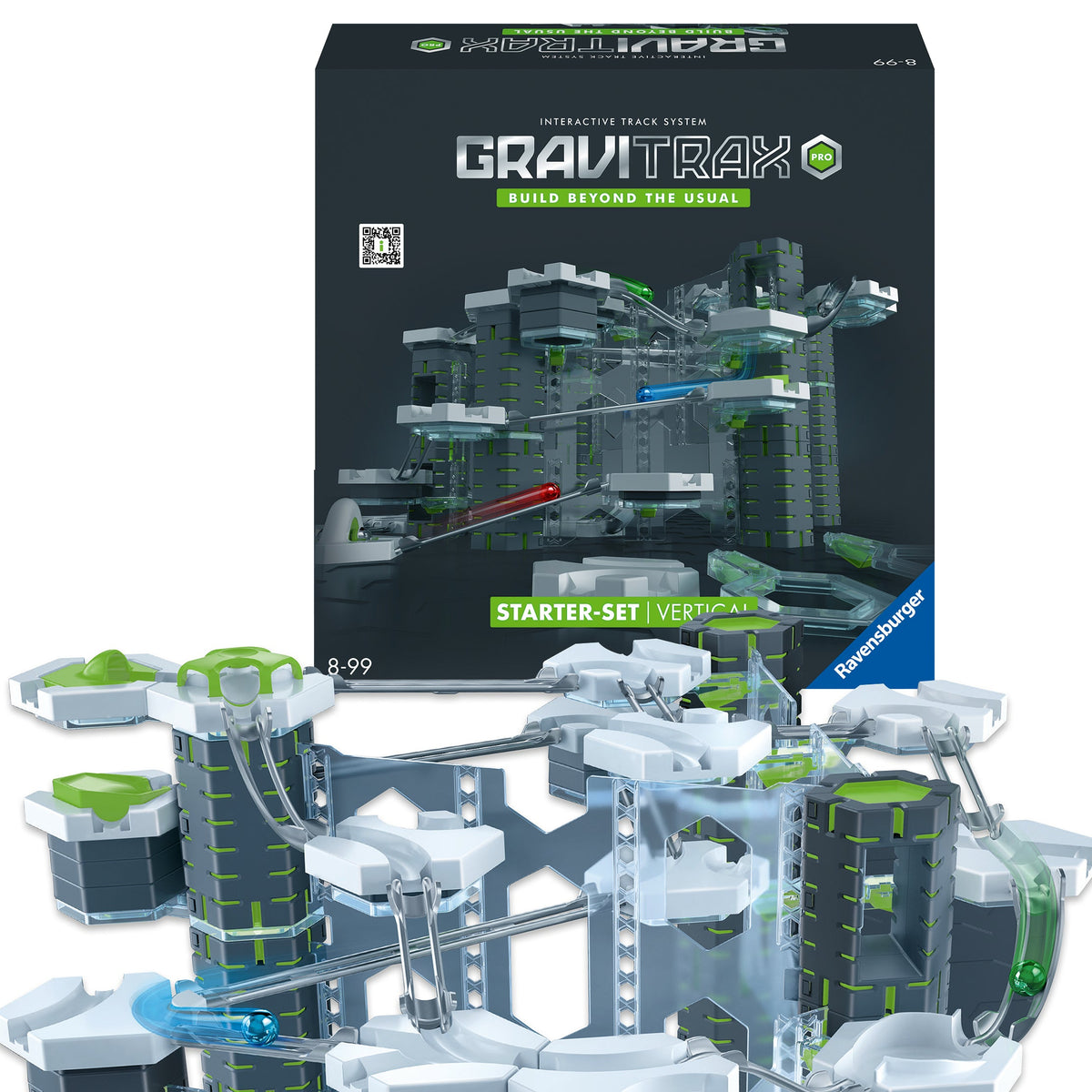 GraviTrax PRO Starter-Set Vertical marble run box art