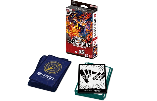 One Piece Card Game Starter Deck Red/Black Sabo [ST-35] – deck features