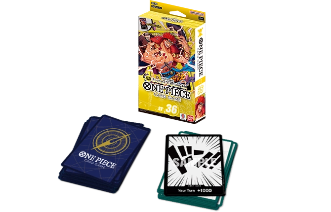One Piece Card Game Starter Deck Yellow Eustass Captain Kid [ST-36] – deck features