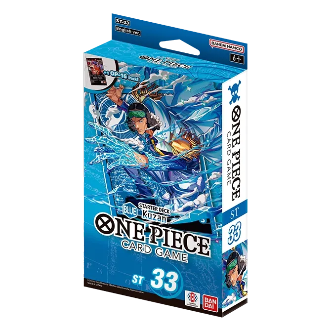 One Piece Card Game Starter Deck Blue Kuzan [ST-33] – package