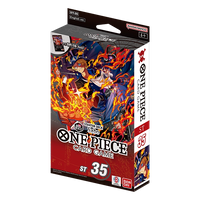 One Piece Card Game Starter Deck Red/Black Sabo [ST-35] – package