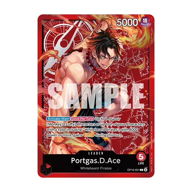 One Piece Card Game Set Sail Deck Set [SD-01] – leader card 2