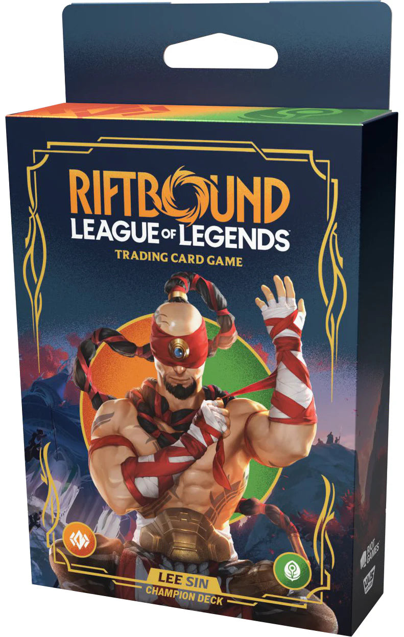 Riftbound League of Legends Lee Sin Champion Deck
