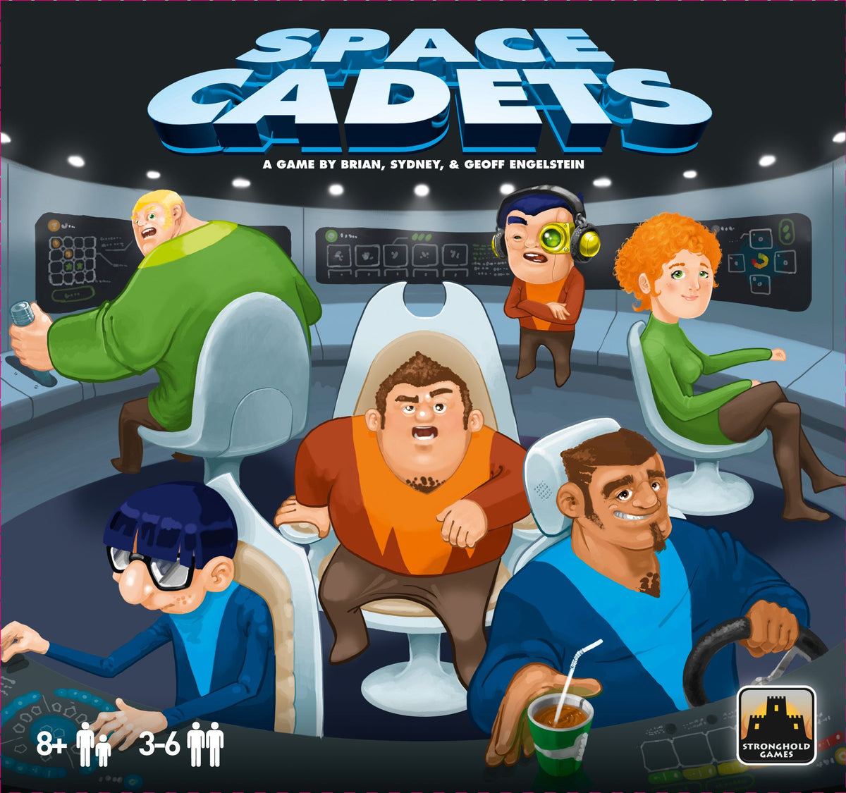 Space Cadets board game box art