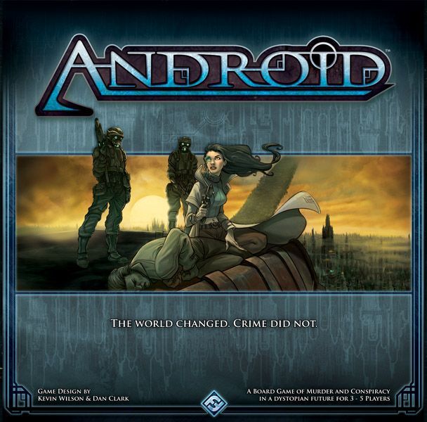 Android board game box art