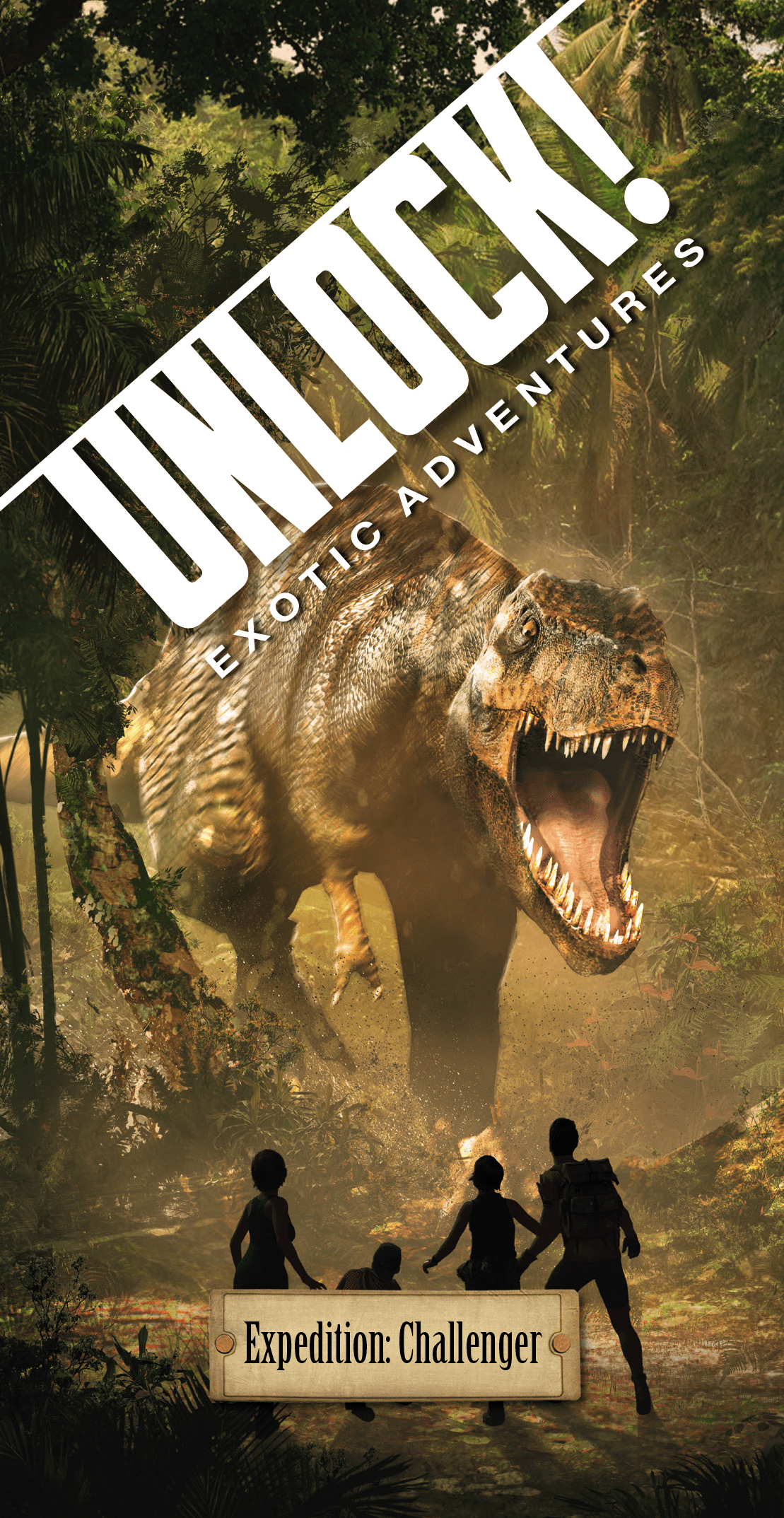 Unlock!: Exotic Adventures – The Expedition Challenger card game box art