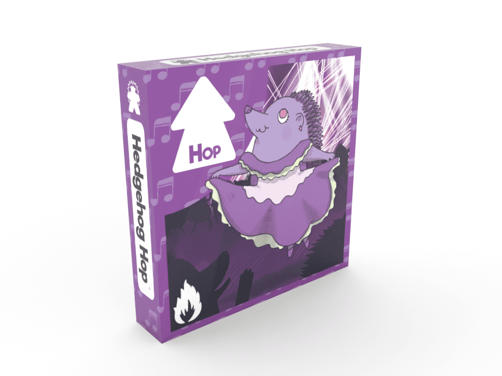Hedgehog Hop card game box art
