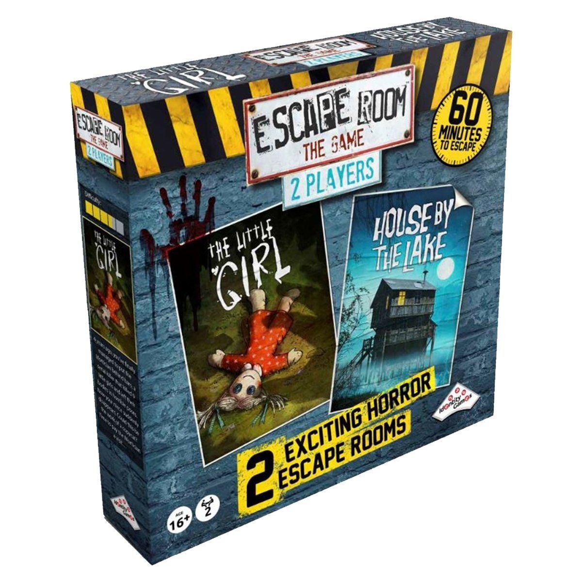 Escape Room: The Game – 2 Players Horror board game box art
