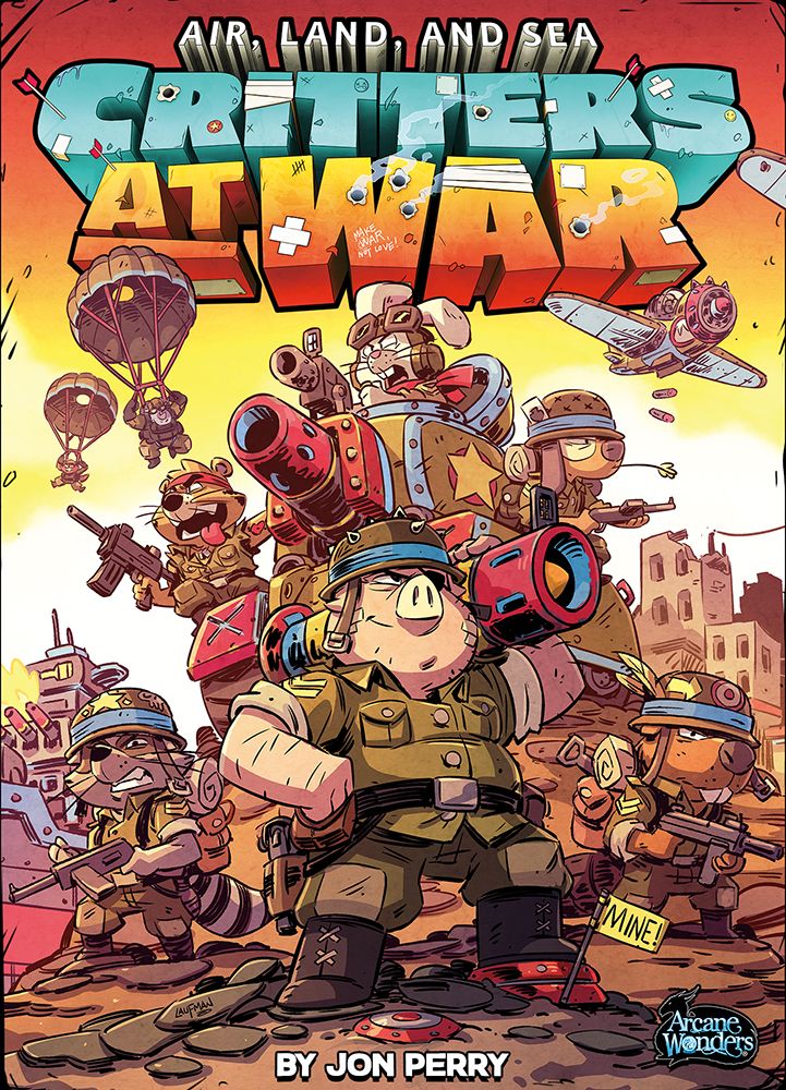 Air, Land & Sea: Critters at War card game box art