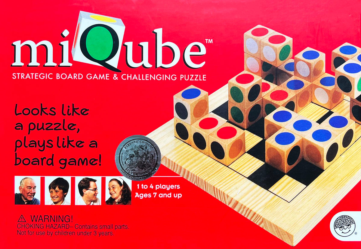 iQube strategy game and puzzle box art
