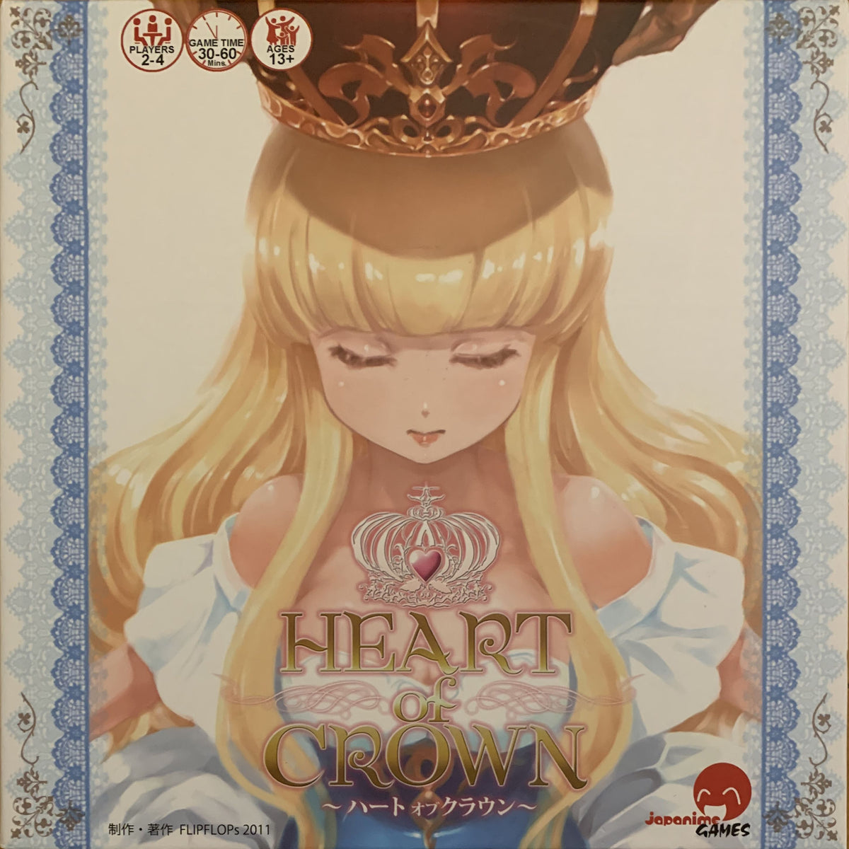 Heart of Crown card game box art