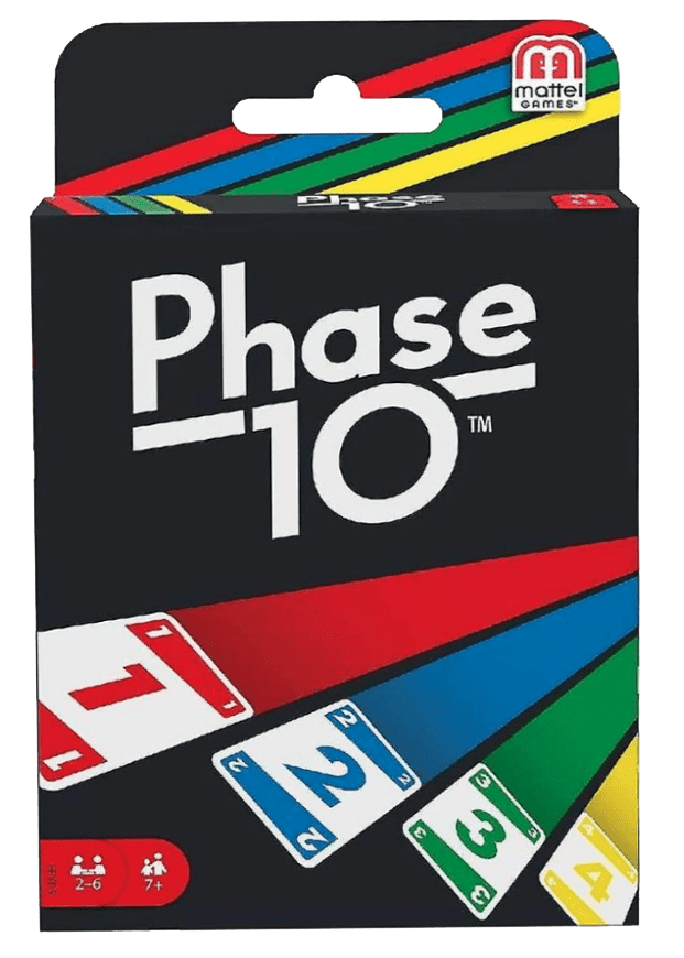 Phase 10 card game box art