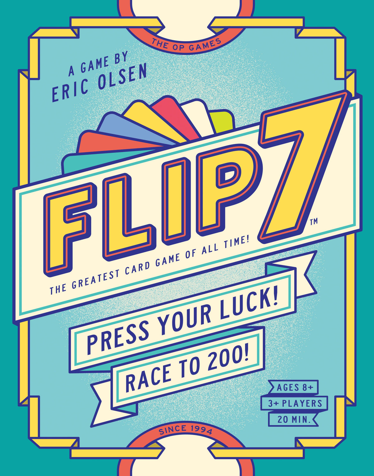 Flip 7 card game box art