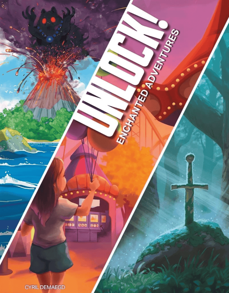 Unlock!: Enchanted Adventures escape room card game box art