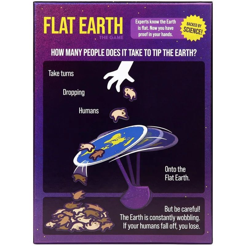 Flat Earth: The Game party game box art