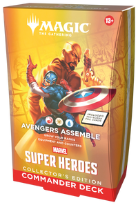 Magic: The Gathering Marvel Super Heroes Collector's Edition Commander Deck Avengers Assemble – box front