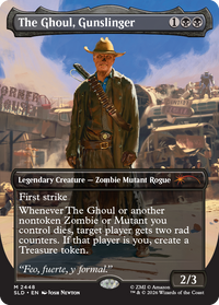 Secret Lair x Fallout: Beyond Vault 33 – The Ghoul, Gunslinger card