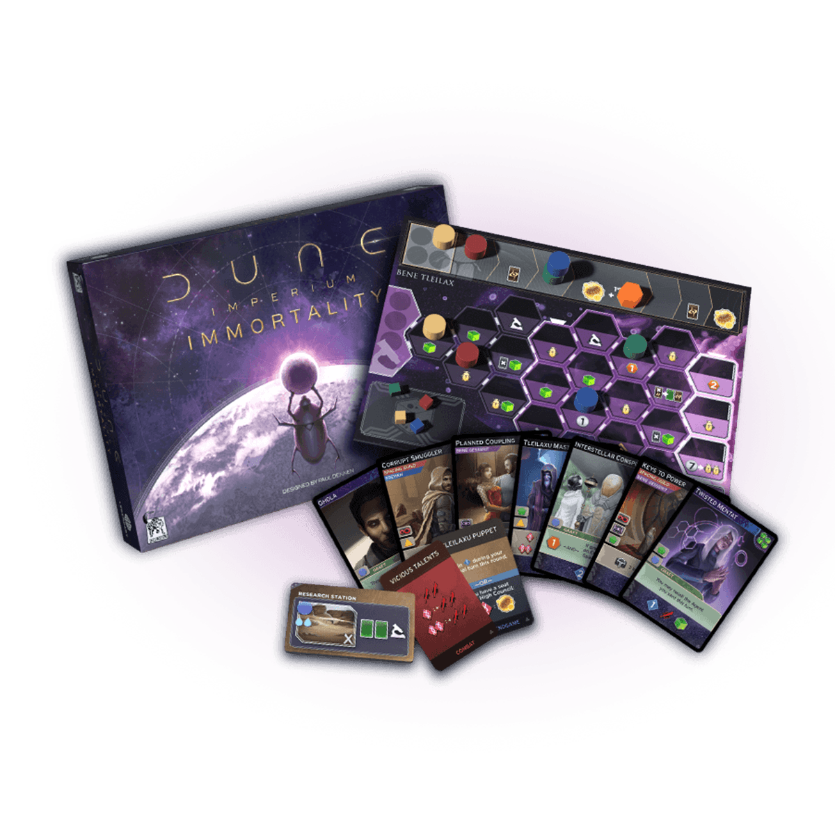 Dune: Imperium – Immortality – components