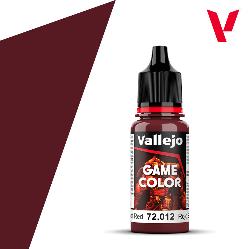 Vallejo Game Color – Scarlet Red 72.012