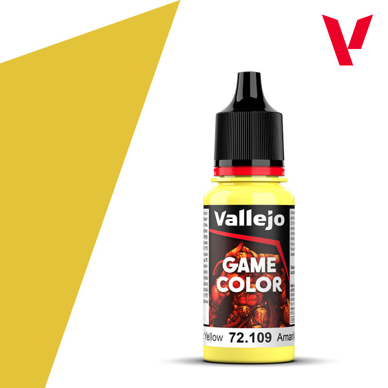 Vallejo Game Color – Toxic Yellow 72.109