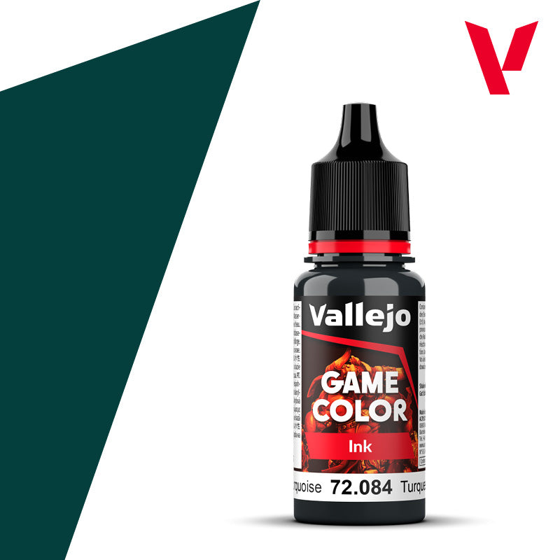 Vallejo Game Color – Ink Dark Turquoise 72.084