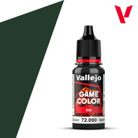 Vallejo Game Color – Ink Black Green 72.090