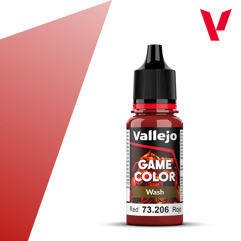 Vallejo Game Color – Wash Red 73.206