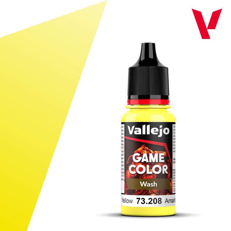 Vallejo Game Color – Wash Yellow 73.208